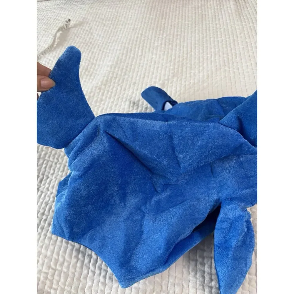Rubie’s Pinkfong Baby Shark Infant Costume Blue Plush Shark Halloween Romper